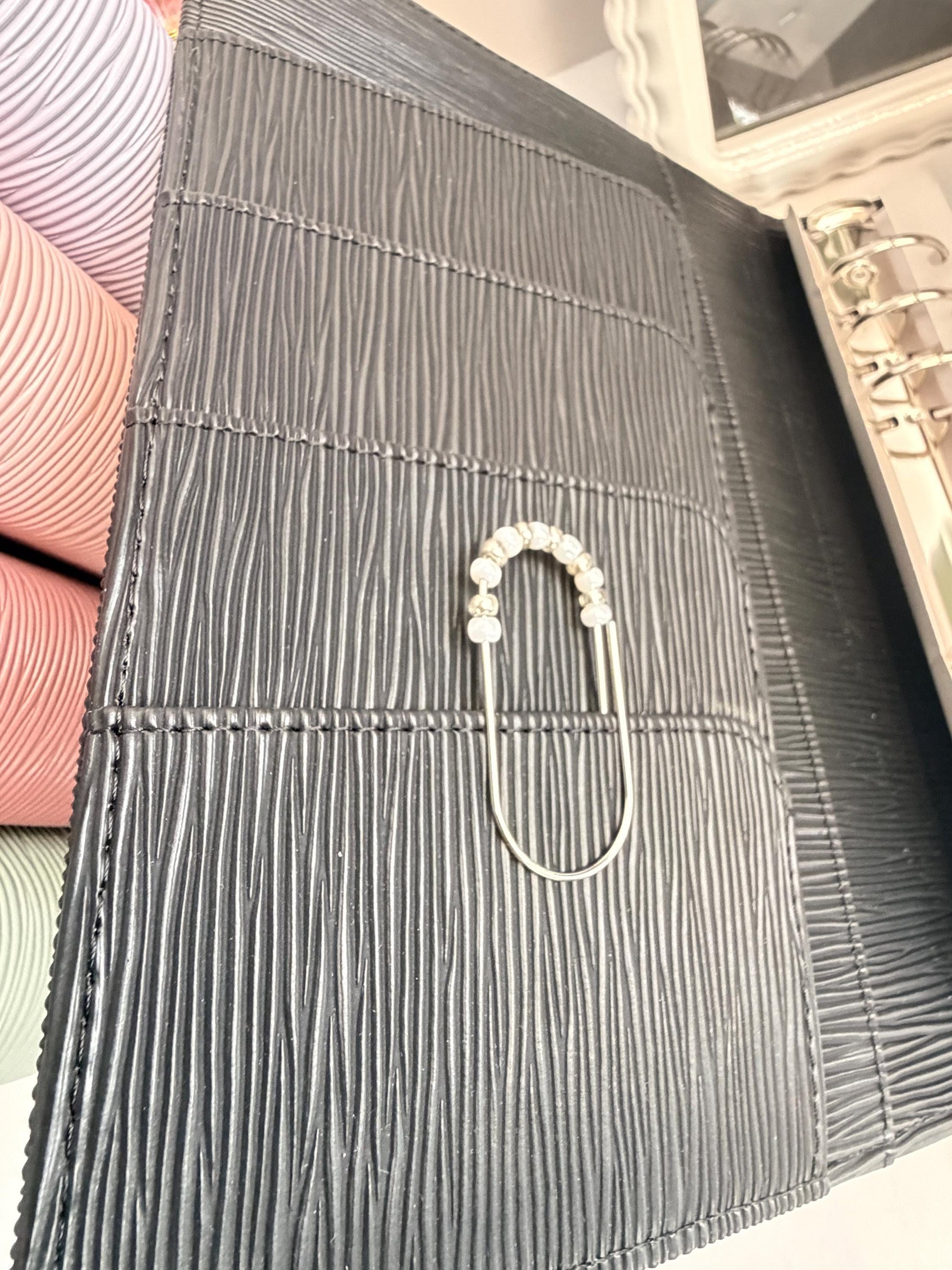 A5 Epi Budget Binder: Silver Rings & Buckle Close