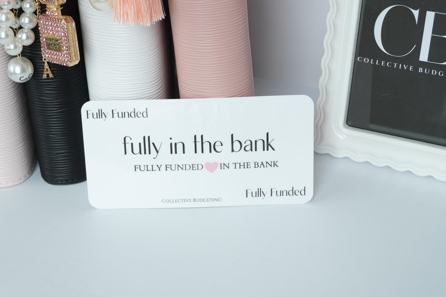 Laminated Denomination Placeholders | Budget Binder Cash Stuffing Cards