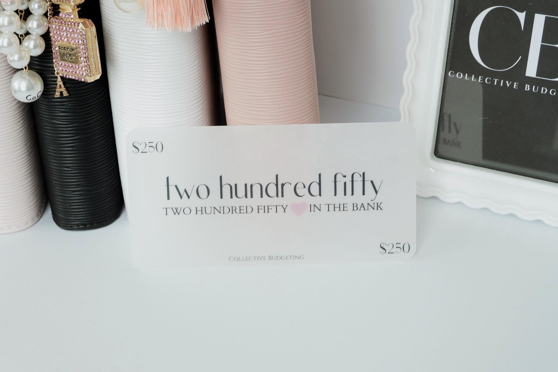 Laminated Denomination Placeholders | Budget Binder Cash Stuffing Cards