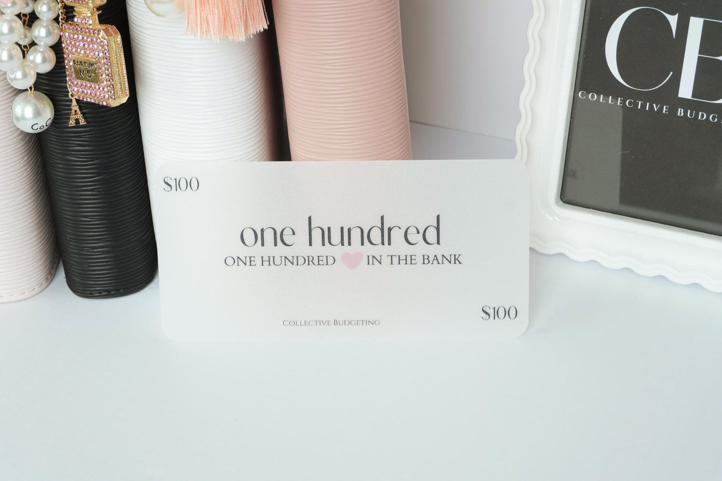 Laminated Denomination Placeholders | Budget Binder Cash Stuffing Cards