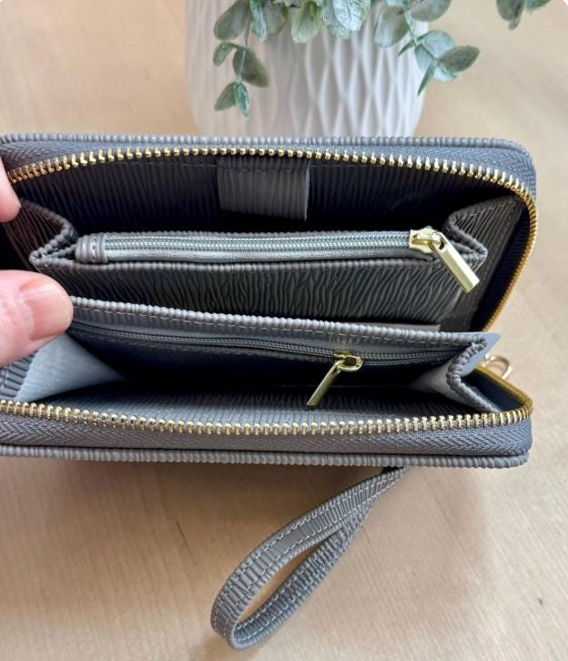 A7 Zippy Bundle | A7 Wallet with Cash Envelopes and Custom Paperclip