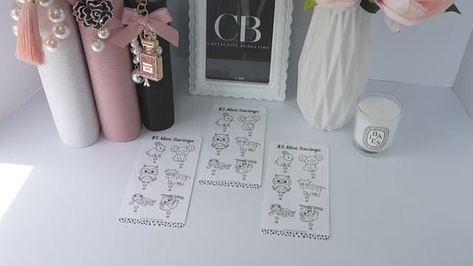 Animal Mini Savings Challenges Set or Individual |  Budget Binder Tracker