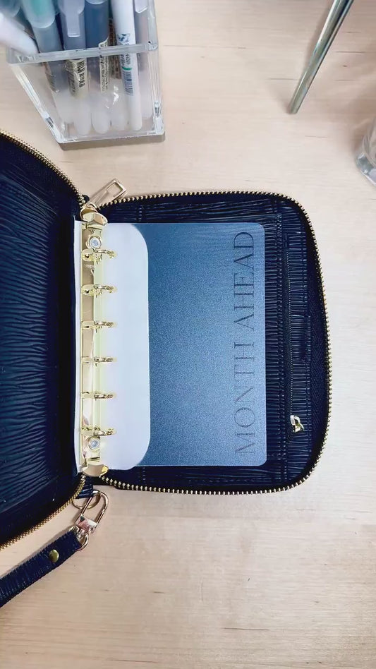 A7 Budget Binder Dashboards Dividers: Laminated Vellum Minimalist Planner Tabs