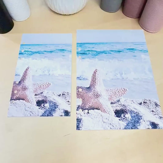 Beach Budget Binder Dashboard Insert: A5 A6 Cash Stuffing Tool