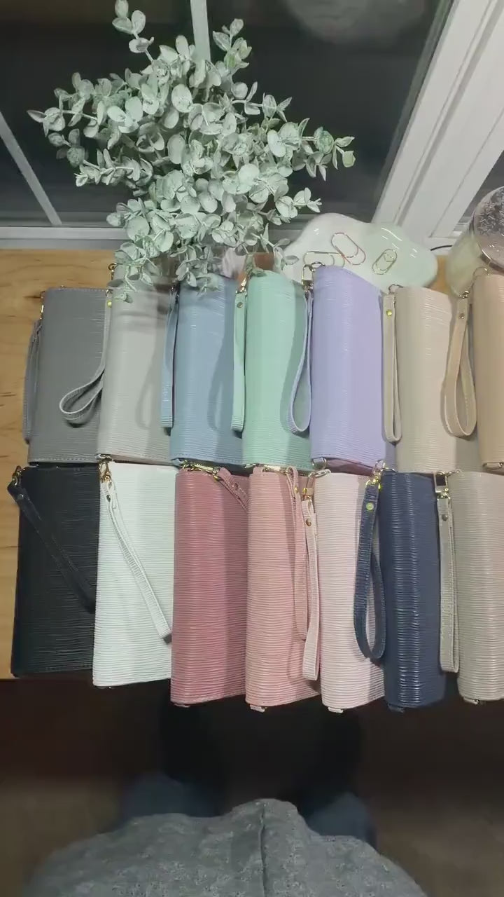 New A6 Zippy Wallet| Zipper Binder Wallet | 3-Zip Cash Stuffing Wallet with Strap