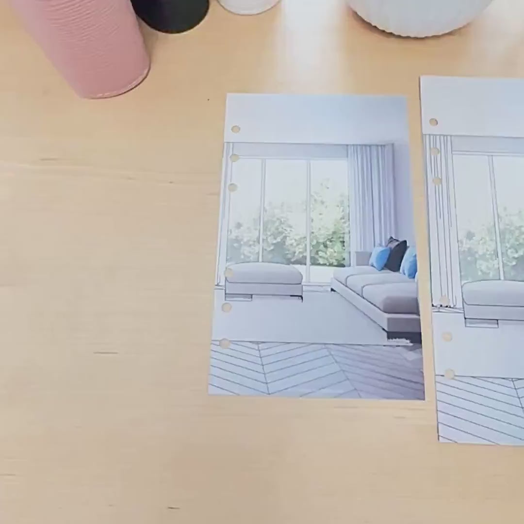 Home Budget Binder Dashboard: A5 A6 Cash Envelope Insert