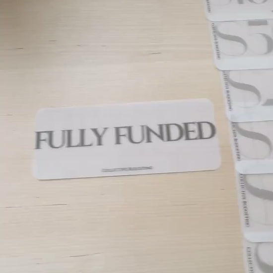 Denomination Placeholders for Cash Stuffing, Budget Organizers, Budgeting Tools, Money Management Accessories