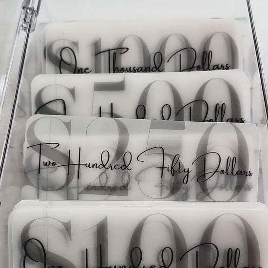 Vellum Cash Stuffing Placeholders: Budgeting Tool for Cash Envelopes