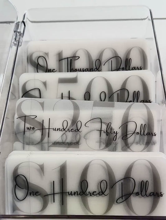 Vellum Cash Stuffing Placeholders: Budgeting Tool for Cash Envelopes