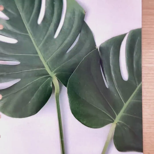 Green Leaf Budget Binder Dashboard: A5/A6 Cash Stuffing Insert