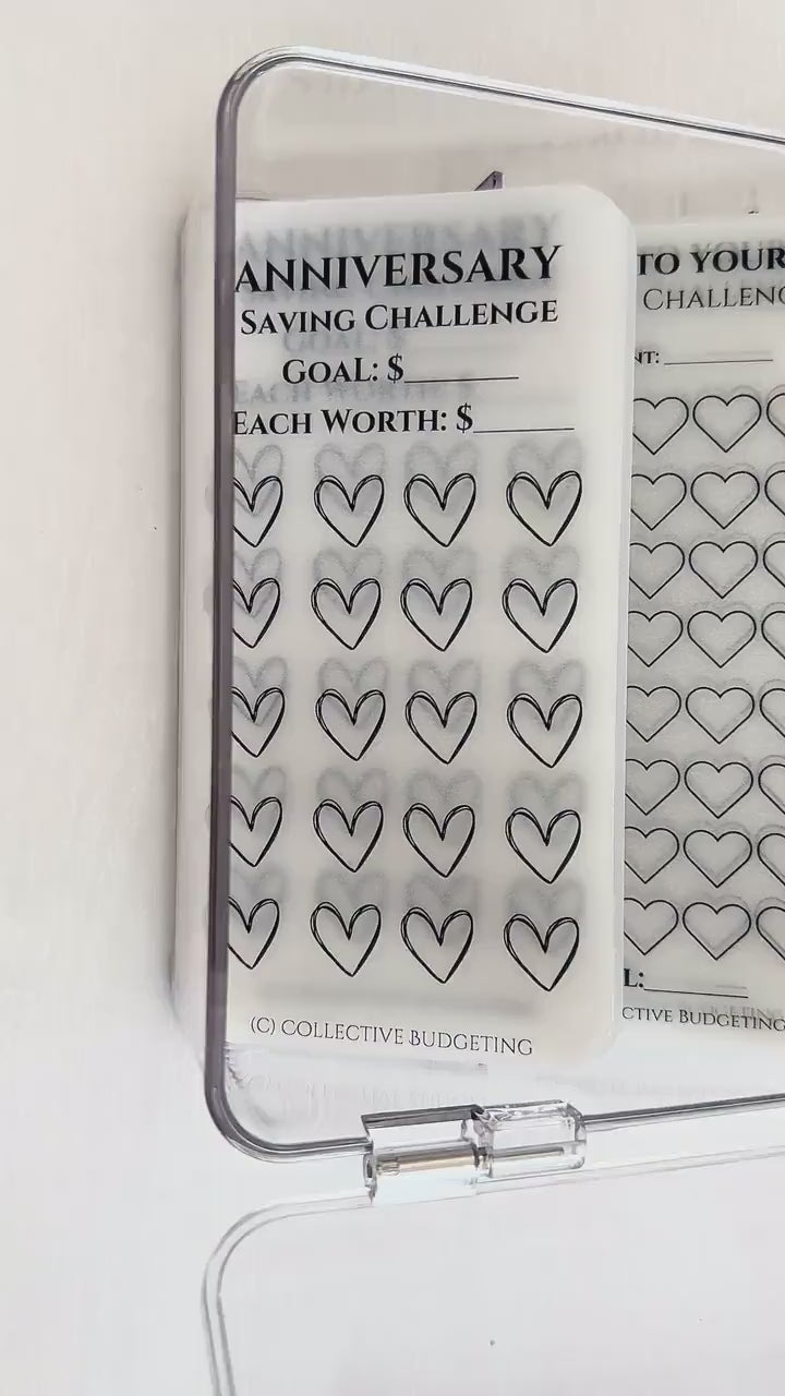 Christmas Tree Cash Savings Challenge: Laminated Vellum Budget Tracker