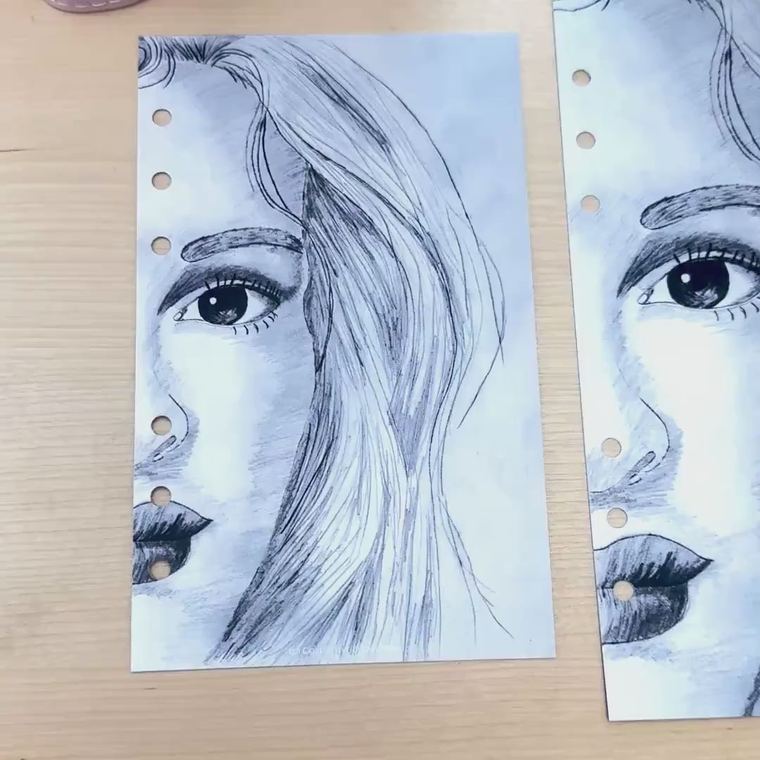 Self-Reflection Budget Binder Dashboard: A5/A6 Cash Stuffing Insert